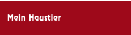Mein Haustier